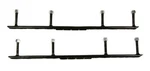 Bottom Line 4" Carbides Runners For C&a Pro Skis Bx, Mtx, Rz, Xcs, Xpt Xt. Fixed Price $62.95.