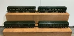 Gilbert American Flyer Gauge Dark Green ( 2)-652,653,654 Pullman In Good Shape. Fixed Price $275.00.