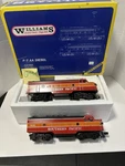 Williams #4307 Southern Pacific F7 Aa Diesel Locomotive Set, Gauge. New. Fixed Price $250.00.