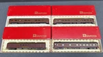 Ho Rivarossi 2761-0 2746-0 2741-0 2747-0 1930 Pennsylvania Tuscan Lighted Cars. Fixed Price $119.99.