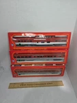 3 Ihc Ho Scale Rock Island Golden State Smooth Side Passenger Cars Vistadome Nib. Fixed Price $74.95.
