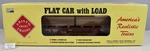 (lot G56) Scale Model Train Aristocraft Flat Car With Load Union Pacific. Fixed Price $114.99.