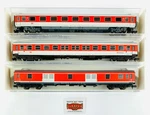897. Fleischmann 8117/50/8601 - Lot 3 Cars "regional Bahn" Db New!. Fixed Price $138.25.