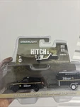 Greenlight Hitch Tow "2014 Ford Interceptor Utility &small Cargo Trailer. 1:64. Fixed Price $18.77.