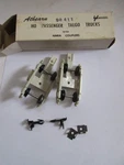Athearn 90411 Ho 4-WHEEL Passenger Truck (pack Of 2)- Nos. Fixed Price $13.99.