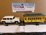 Lionel #18430 Nyc Inspection Car & #18431 Transit Trolley. Fixed Price $60.00.