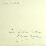 General Lionel Sadleir-jackson (1876-19332) Autograph Typed Letter Signed. Fixed Price $95.00.