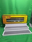 Mth Railking O/27 Chesapeake & Ohio Streamline Coach Car 30 - 6142 New Box. Fixed Price $59.99.
