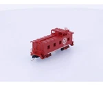 Micro Trains 100020 36' Riveted Steel Side Caboose Missouri Pacific (mp) 13075. Fixed Price $17.65.