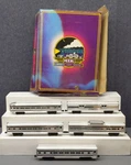 Mth 20-6007 Scale Pennsylvania 60' Aluminum Passenger Car (set Of 5) Ex. Fixed Price $153.99.