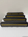 Lionel Pullman Heavyweight 18" Passenger 4-CAR Set 6-19060. Fixed Price $225.00.