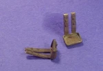 O/ON3/ON30 Double Strap Pilot Steps Wiseman Model Services Brass Parts BS-197. Fixed Price $5.95.