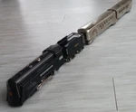 Vintage Lionel Silver Streak Passenger Train Set: 265-E With 261TX, 618, 619. Fixed Price $699.00.
