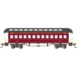 Bachmann 15104 Ho Old Time Coach, Santa Fe. Fixed Price $44.87.