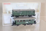 Fleischmann 5060 5281 Rake Of Db Green 2ND Class Wheel & Baggage Coach On. Fixed Price $57.26.