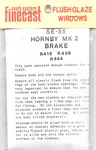 South Eastern Finecast SE55 Flush Glazing Kit For Hornby MK2 Brake Coach 00 2ND. Fixed Price $6.19.
