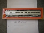 Ihc 47837 Wp Zephyr Cs, Ps, Vista Dome Car Silver Feather Ho Scale. Fixed Price $75.00.