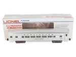 Lionel 6-9577 Gauge Burlington "silver Halter" Aluminum Passenger Coach Ex/box. Fixed Price $32.61.