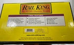 Mth Rail King 30-6711 Lehigh Valley 60' Streamlined Passenger 4-CAR Set. Fixed Price $290.00.