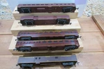 Ho Scale Con-cor (5)ASSORTED Norfolk & Western Passenger Cars LOT#5129. Fixed Price $66.88.