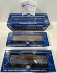 Lionel Polar Express Streamliner Passenger Cars Add 2-PACK 6-35290 Nib Ogauge. Fixed Price $170.00.