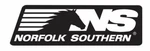 Norfolk Southern Line Railroad Railway Train Sticker Decal R585. Fixed Price $16.95.