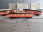 Three (3) Mth Southern Pacific Daylight Passenger Cars - Baggage, Vista Dome,.... Fixed Price $75.95.