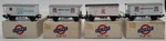 Liliput Ho Scale Sbb Boxcar Assortment: 24851, 24952, 24951 Ex/box. Fixed Price $43.99.