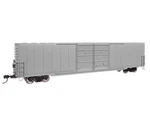 Walthers Ho Scale 60' Pullman-standard Double Door Boxcar Undecorated. Fixed Price $29.87.