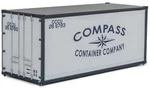 Walthers Scenemaster 949-8664 Ho Scale 20' Smooth Side Container Compass. Fixed Price $9.99.