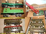 Prewar Lionel Standard Gauge Passenger Cars, Freight Tunnels. Buyers Choice. Fixed Price $125.00.