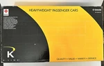 K-line K-4899A Scale American Red Cross 15" Heavyweight Passenger 3-PACK Set. Fixed Price $149.99.