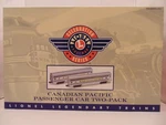 Lionel 6-39106 Canadian Pacific 2 Car Aluminum Passenger Set Craig & Blair Manor. Fixed Price $189.00.