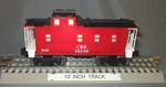 Lionel 16546 Clinchfield Crr Square Window Caboose O/027 Gauge 1993. Fixed Price $28.00.