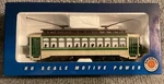 New In Box-bachmann 61043 Ho Scale Green Brill Tolley/cable Car. Fixed Price $59.95.