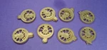 ON3/ON30 Wiseman Back Shop Brass BS-184 Baldwin 36" Locomotive Driver Centers. Fixed Price $32.95.