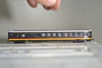 80270 Scale Con Cor Passenger Car Kcs Kansas City Southern With Micro Trains. Fixed Price $79.95.