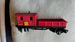 Lionel Gauge Atsf Santa Fe Work Caboose 6496. Fixed Price $15.00.