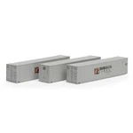 New Athearn 45' Container - Horizon Lines (3) Scale. Fixed Price $49.99.