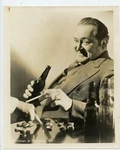 Edward Arnold Smoking And Drinking Great Photo, F3884. Fixed Price $69.99.