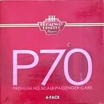 Ho Broadway Limited 4366 P70 Car Set Pennsylvania Prr Tuscan Red Gold Letterin. Fixed Price $429.99.