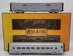 Mth 30-67832 O Gauge Santa Fe 60' Streamlined Sleeper/diner 2-CAR Passenger Set. Fixed Price $98.39.