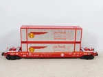 Mth Railking 30-76910 Santa Fe Husky Stack Car. Fixed Price $110.00.
