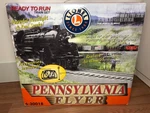 Lionel Pennsylvania Flyer Train Set Gauge 6-30018 Complete. Fixed Price $135.00.