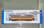 Premium Bachmann 13403 Ho Unlettered 1860-80 Era Yellow Coach Car Silver Series. Fixed Price $19.95.
