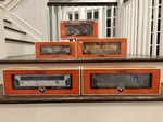 Lionel Lcca Convention 6-17880 & Tc Clear 6-26127 3 Cars Nib. Fixed Price $275.00.