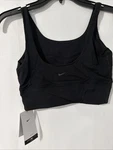 New Women's Nike HF1542 Black Zenvy Long Line Sports Bra Size. Fixed Price $24.50.