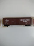 Micro Trains Scale Milwaukee Road Standard Box Car 33100 Rd# 12125 Nos. Fixed Price $19.99.