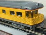 Union Pacific " Sunset Corrugated Business Car- W/interior Kato Ho Scale New. Fixed Price $154.95.