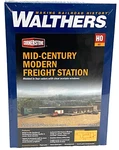 Ho Scale Walthers Cornerstone 933-4065 Mid-century Modern Freight Station Kit. Fixed Price $53.53.